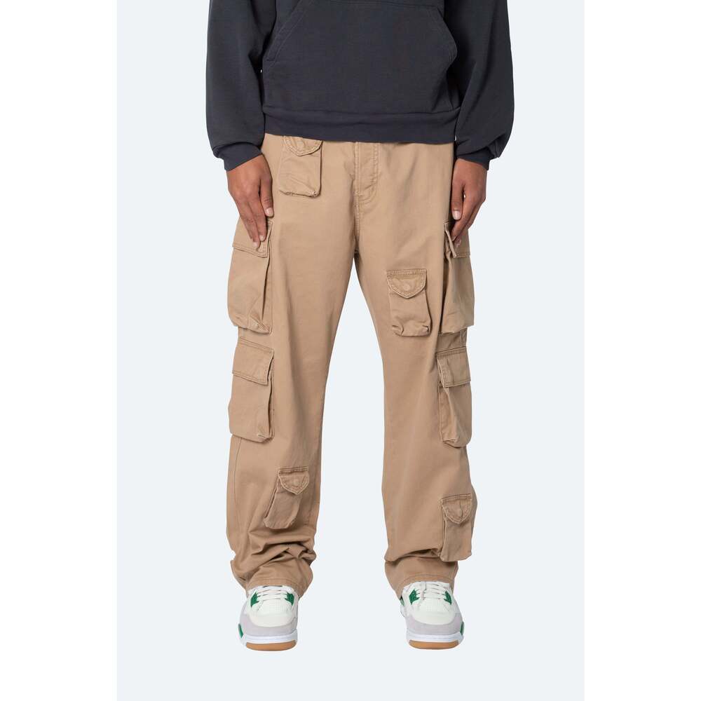 mnml Baggy Cargo Pants - Khaki Size 34Khaki / 34